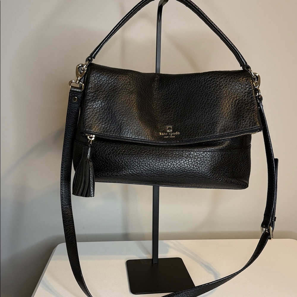 Kate Spade New York Carmen Southport Ave Pebbled Leather Bag - Picture 11 of 12